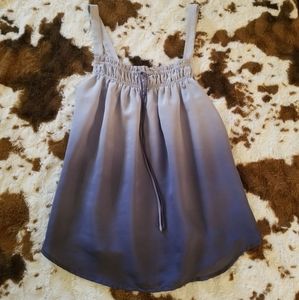Blue ombre tank top